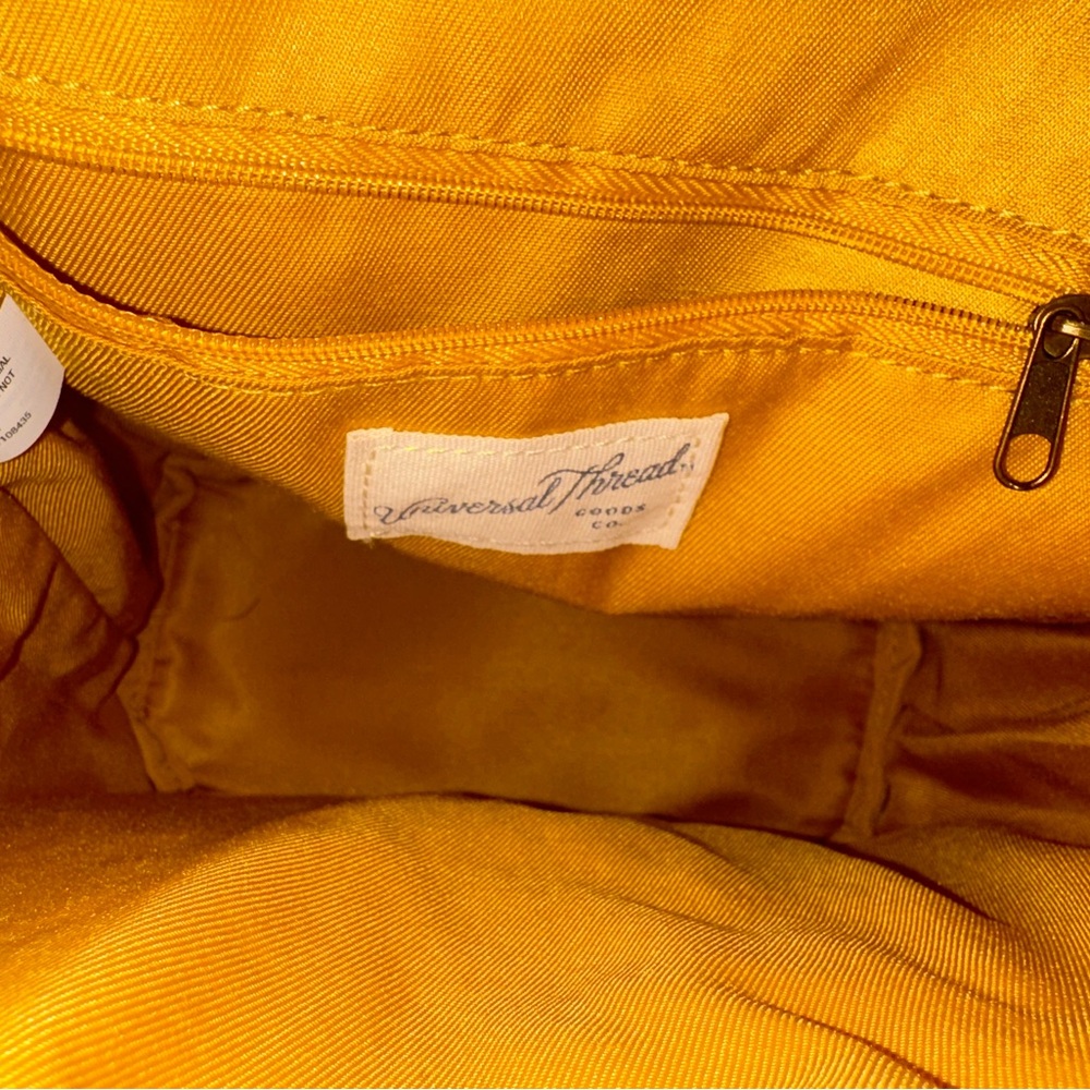 Yellow Canvas Backpack - Picture 5 of 5